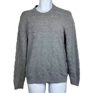 Ted Baker London Men's Gray Crewneck Sweater Size 3 Medium